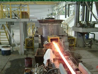 Horizontálne odlievanie z nehrdzavejúcej ocele